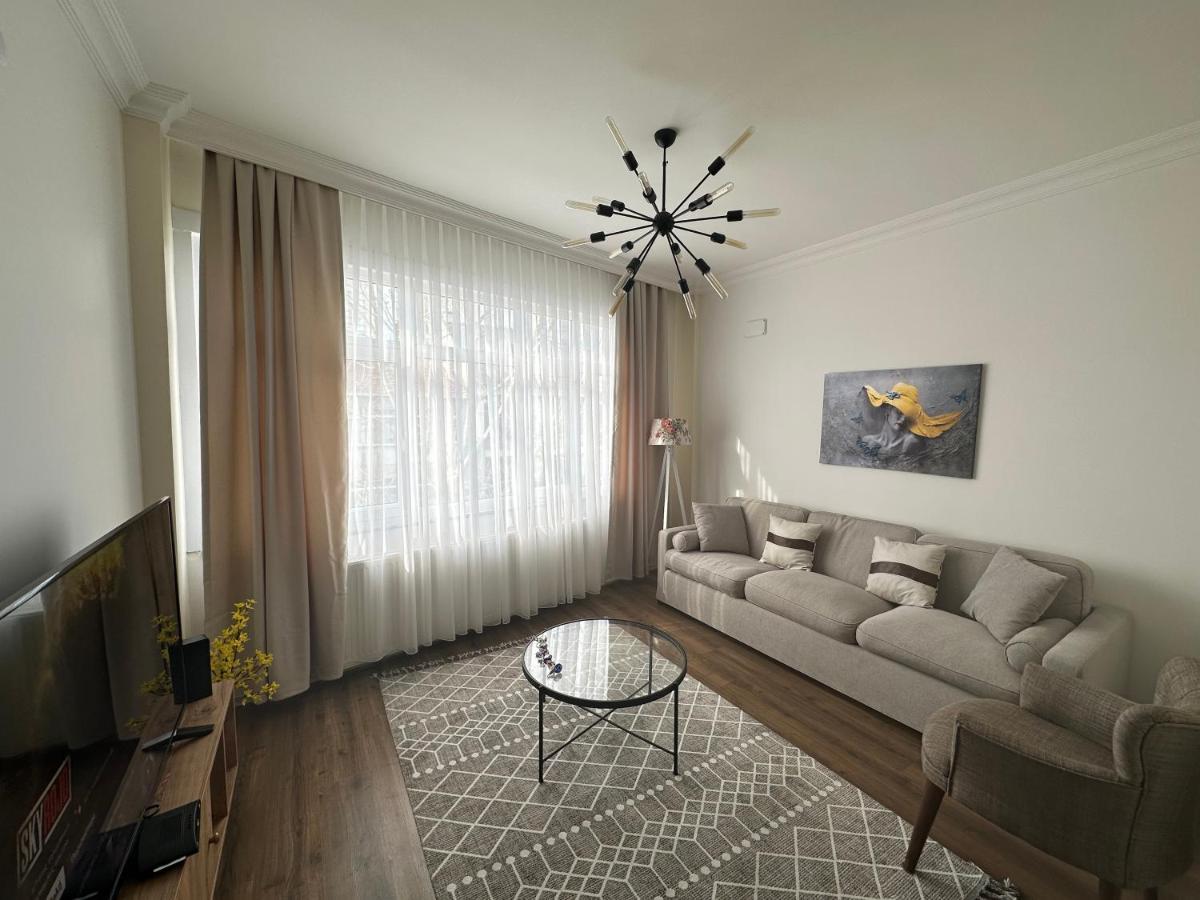 Center Of City In Besiktas 2 Plus 1 With 2 Bathroom And 3 Air Conditioner Istambul Exterior foto